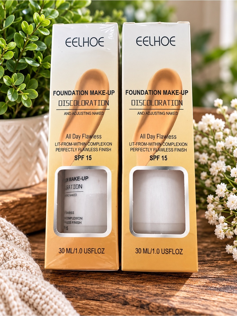 EELHOE Foundation Make-Up SPF 15 – Beige